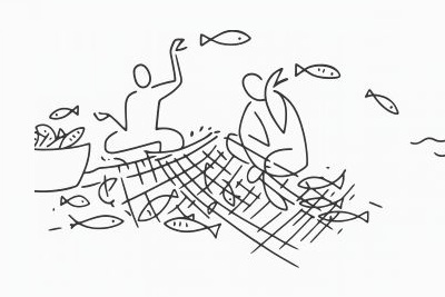 Parable of the Fishing Net